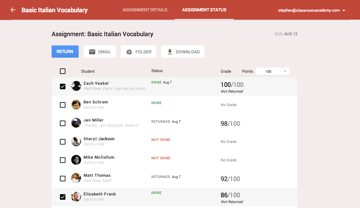 Open a Google Classroom Assignment (For Students) - SpanishDictionary.com  Support